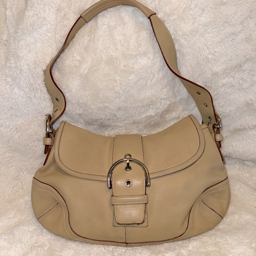 Vintage Coach Saddle SOHO Shoudler Bag